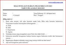 Mantra di masyarakat sunda (jampi, asihan, singlar, jangjawokan, rajah, ajian, dan pelet) soal ulangan harian sistem operasi jaringan kelas xi tkj; Soal Ulangan Harian Tema 8 Kelas 4 Subtema 1 Kurikulum 2013 Sanjayaops