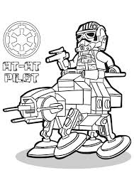 There are tons of great resources for free printable color pages online. At At Pilot Lego Star Wars Coloring Page Free Printable Coloring Pages For Kids