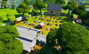 Fortnite Where To Land At Grumpy Greens Mowdown And Risky Reels In 2020 Fortnite The Adventure Zone Chance The Rapper