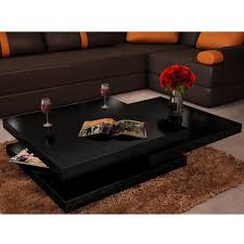 Gold and glass coffee tables complement other gold lamps, whereas options that are white, black or silver provide a modern appearance that's suitable for any home or apartment. Yosoo Coffee Table 3 Tiers High Gloss Black Walmart Com Walmart Com