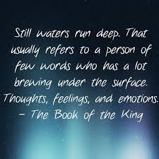 A part of a stream that is level or where the level of inclination is so slight that no current is visible. August 15 2015 Storm Over Ralph