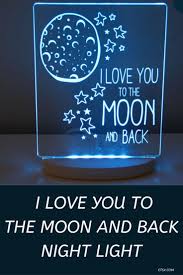 Love You To The Moon And Back Neon Sign Night Light Loving Total Dreamz Led Low Voltage Light With Etsy In 2020 Night Light Low Voltage Lighting Neon Signs