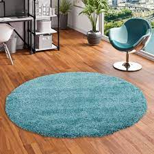 Eur 40,28 bis eur 1.123,81. Hochflor Langflor Shaggy Teppich Luxury Turkis Blau Rund