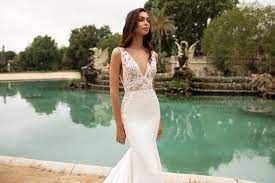 Emily Dress Boho Wedding Dress Lace Long Sleeve Bridal Dresses Coral Bridesmaid Dresses