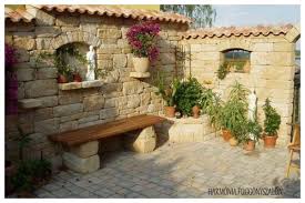 How Add To The Outdoors Of The House Or Countryside The Unparalleled Aesthetic Of Stone My Desired Home Rustic Gardens Backyard Patio Designs Backyard Patio