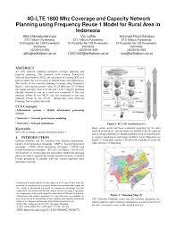 The frequency of radio waves carrying mobile communications is commonly expressed by a single number measured in megahertz (mhz). Pdf 4g Lte 1800 Mhz Coverage And Capacity Network Planning Using Frequency Reuse 1 Model For Rural Area In Indonesia