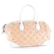 Check out our louis vuitton bag charm selection for the very best in unique or custom, handmade pieces from our keychains shops. Louis Vuitton M40704 2012 Collection Speedy Round Rose Handbag Beige Leath Ebay