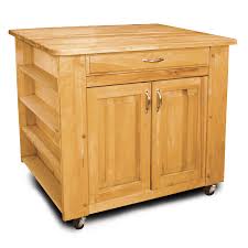Its details are manifested in the beautiful finish of the solid wood. Catskill Deep Storage Portable Work Center With Side Shelves 44 X 20