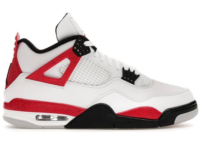 JORDAN 4 RETRO RED CEMENT MEN'S