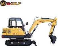 Enclosed Cabin 6 Ton Excavator for Construction - 6t ...