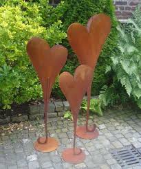 Wenn euch das video gefallen hat, dann würde ich mich über einen daumen hoch und. Herz 90 Cm Deko Rost Metall Gartendeko Edelrost Eisen Hochzeit Rost Deko Garten Garten Deko Edelrost
