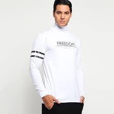 Harga manset leher kerah tinggi allsize bahan kaos ready stok. Vm Kerah Tinggi Lengan Panjang Kaos Pria Vm 025 Terbaru Agustus 2021 Harga Murah Kualitas Terjamin Blibli
