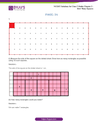 NCERT Solutions Class 5 Maths Chapter 3 – How Many Squares