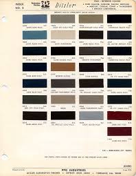 1968 Mustang Interior Paint Color Chart And Paint Code