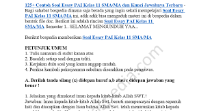 Maybe you would like to learn more about one of these? Contoh Soal Beriman Kepada Kitab Kitab Allah Swt Contoh Soal Terbaru