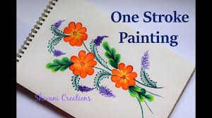 I am a self taught painter, a certified elementary art teacher and have taught visual arts to all ages for over ten years. One Stroke Painting For Beginners Easy Flower Painting