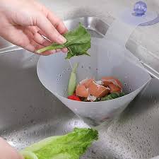 A kitchen sink strainer is an essential part of any kitchen. Funnel Drain Basket With Suction Cup Foldable Sink Filter For Kitchen Food Waste Drain Sorting Garbage Soup Separated Device Colanders Strainers Aliexpress