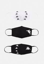 Soccer shirts, tracksuits, sneakers and other apparel. Kappa Zafe 3 Pack Stoffmaske Black White Schwarz Zalando De