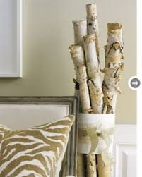 Uniflasy 6 piece white birch wood log set, large ceramic fibers gas fireplace logs for fireplaces, fire pits, gas inserts, vented, propane, gel, ethanol, electric, realistic clean burning accessories. 24 White Birch Logs Ideas Birch Logs Birch Branch Decor