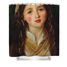 Alice Gray Shower Curtain by John Everett Millais