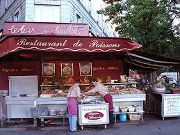 Bar A Huitres Montparnasse Avec Poissons Et Fruits De Mer Paris Gourmand