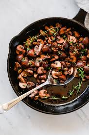 You want to keep cooking them until they're golden brown all over. Easy Garlic Butter Mushroom Skillet Made In Just 10 Minutes