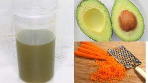 Turn the oven on to medium heat and heat the avocados in the pot, stirring every five minutes. How To Make Avocado And Carrots Oil Diy Avocado Oil Avocado Carrots Oil For Hair Growth Youtube