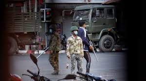 Myanmar's new military leaders blacked out nearly all access to the internet on saturday as protests over last week's coup continued. Myanmar Coup Latest France Supports Struggle For Democracy Nikkei Asia
