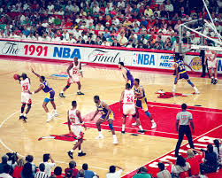 The lakers had dominated the 1980's, but it was time for a change in the nba. Chicago Bulls Wallpaper 1991 Nba Finals Bulls Lakers