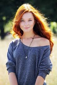 Pretty Redhead Red Hair Woman Beautiful Red Hair