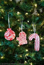 50 pieces christmas plastic candy cane christmas tree hanging ornaments for holiday party decoration favors (red and white). Melted Candy Cane Christmas Ornaments Crafty Morning