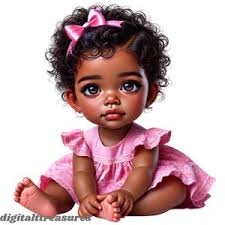 Roze ballerina babymeisje afro soezen kroon