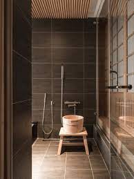 Japanese themed bathrooms always have a separate bathing area that is used once you have washed yourself in a shower. 41 Peaceful Japanese Inspired Bathroom Decor Ideas Digsdigs