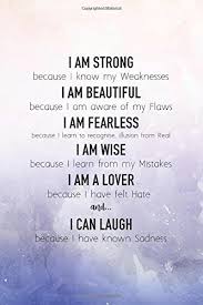 Used almost exclusively in speech, as the word represents a set of quotation marks. I Am Strong Because I Know My Weaknesses Quote Journal For Girls Notebook Composition Book Inspirational Quotes Lined Notebook 6 X 9 Inches 134 Pages Journal For Girls Series Volume 5 Y