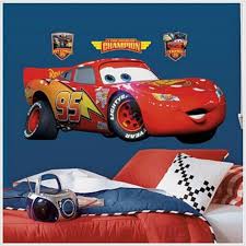Disney Cars Height Chart Removable Wall Stickers Kids Boys