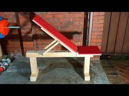 Diy Adjustable Incline Bench Youtube In 2021 Diy Bench Bench Adjustable Workout Bench