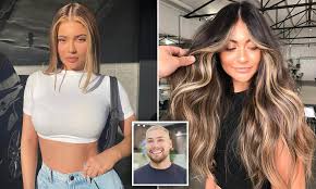 But this new light brown hair is a natural, subtle change that's really perfect for summer. Hairstylist Jaye Edwards Reveals How Kylie Jenner Created Her Contrasting Brunette And Blonde Look Daily Mail Online