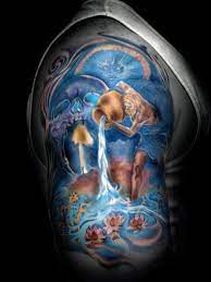 Top 67 Aquarius Tattoo Ideas 2021 Inspiration Guide Aquarius Tattoo Aquarius Constellation Tattoo Zodiac Tattoos