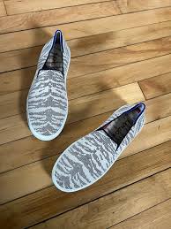 Rothy's Retired Maritime Tiger Tiger Print Slip On Sneakers Fashion sneakers