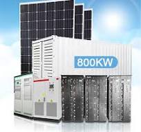 China ESS 800KW Hybrid Solar Power Plant For Commercial Use ...