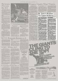 ST. JOHN'S RALLIES TO UPSET HOFSTRA