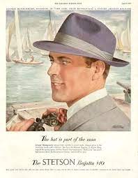 Through The Decades Men S Hats In 2021 Vintage Advertisements Hats For Men Vintage Mens Fashion