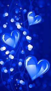 Pin By Jill Rymer Rizner On Blue Heart Wallpaper Heart Iphone Wallpaper Blue Flower Wallpaper