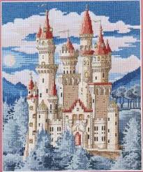 Pictures into cross stitch patterns free. Cross Stitch Design Fairy Castle Free Cross Stitch Patterns