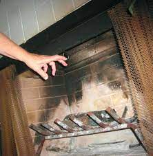 In some jurisdictions the damper and top hatch must remain partially open at all times when you have a gas fireplace. How To Open A Chimney Damper Traditional Fireplace Chimney Pros