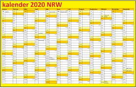 Termine gesetzliche feiertage 2021 in deutschland. Druckbare 2020 Jahreskalender Nrw Zum Ausdrucken Pdf Druckbarer 2021 Kalender