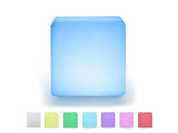 Loftek Led Rgb Cube Lights 16inch Pool Light Cool Color Changing Chair Rechargeable And Cordless Lights Upgrade To 4400mah Battery For Halloween Or Christmas Decoration Newegg Com