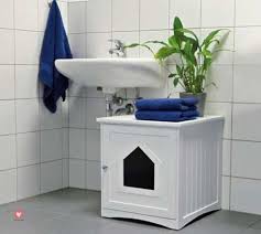 Meuble Dissimuler Litiere Chat Litiere Chat Cacher Les Litieres Toilette Pour Chat