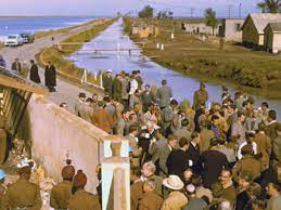 A giant container ship that has been stuck across the suez canal for over a day, has been partially refloated. Suez Canal History