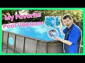 Best Pool Vacuum: Bestway above ground pool vacuum - YouTube